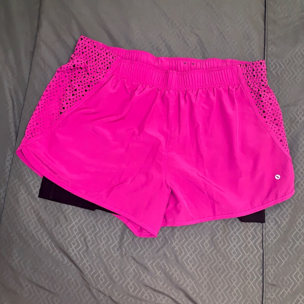 Xersion Runners Shorts With Built In Spandex